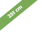 Trampolin Sprungtuch 251 cm