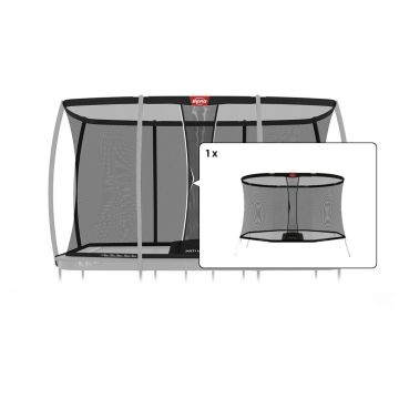 Trampolin ersatznetz rechteck Berg Ultim Deluxe 330x220 cm (ohne Rahmen)