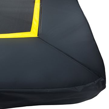 Rechteckige Trampoline Randabdeckung Magic Circle Pro Black 214 x 305 cm