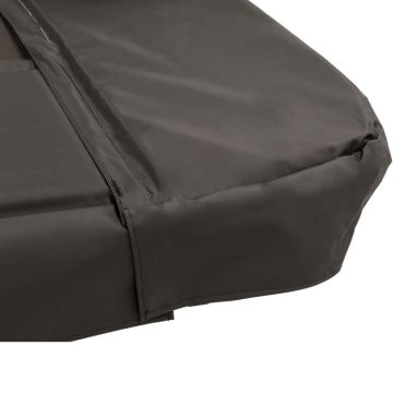 Rechteckige Trampoline Randabdeckung Magic Circle Pro Black 315/318 x 225 cm