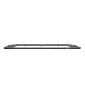 Rechteckige Trampoline Randabdeckung FlatGround Berg Champion Ultim 330x220 cm Grau