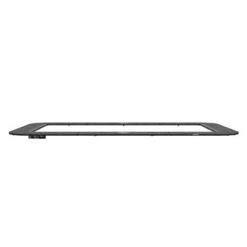 Rechteckige Trampoline Randabdeckung FlatGround Berg Champion Ultim 410x250 cm Grau
