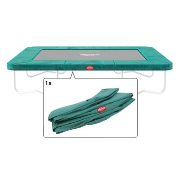 Rechteckige Trampoline Randabdeckung Berg Favorit Ultim 280x190 cm Grün
