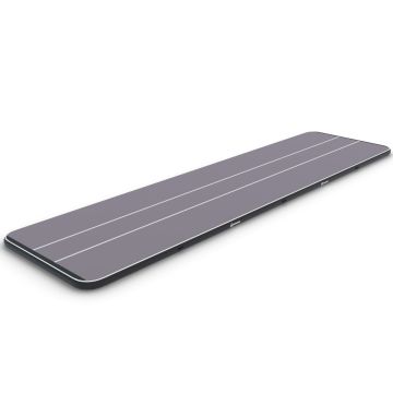 Airtrack 12spring 1200x300x20 cm Plus Zwart/grijs