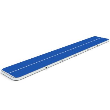Airtrack 12spring 1500x200x20 cm Plus Blau/Weiß