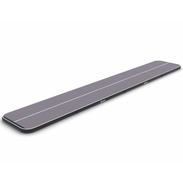 Airtrack 12spring 1500x200x20 cm Plus Schwarz/Grau