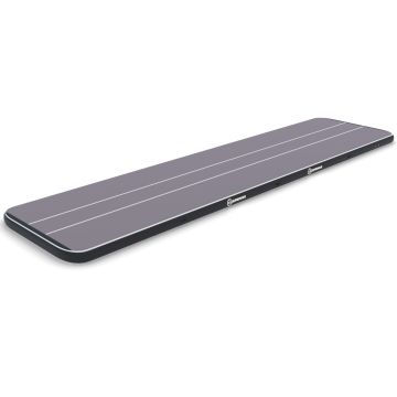 Airtrack 12spring 1500x300x30 cm Pro Schwarz/Grau