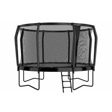 Akrobat Orbit Pro trampolin 365 cm Anthrazit mit sicherheitsnetz
