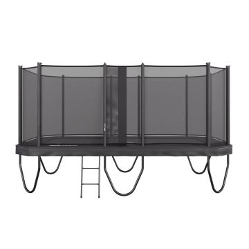 Rechteckige trampolin Akrobat Primus Challenger Plus 525x305 cm mit Sicherheitsnetz