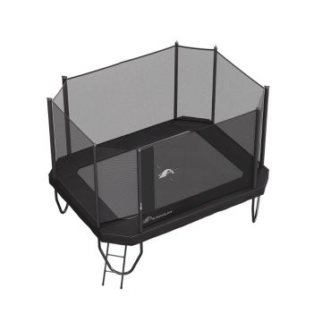 Rechteckige trampolin Akrobat Primus Challenger Plus 335x244 cm mit Sicherheitsnetz