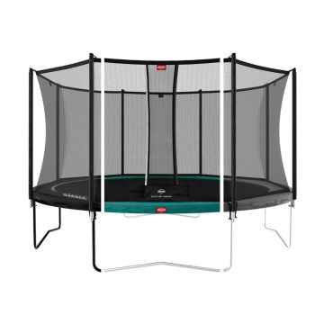 Berg Favorit Trampolin 430 mit comfort sicherheitsnetz