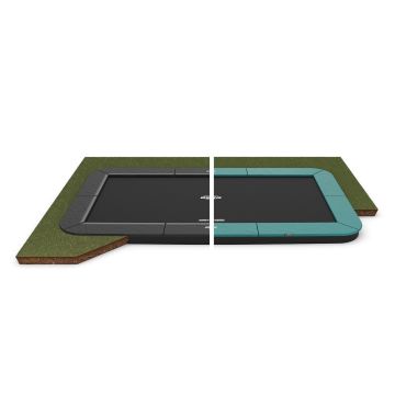 Berg Ultim Champion Rechteckige Flatground Trampolin 410x250 cm