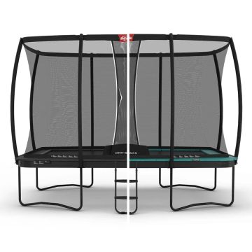 Berg Ultim Champion Rechteckige Trampolin 410x250 cm mit sicherheitsnetz deluxe XL