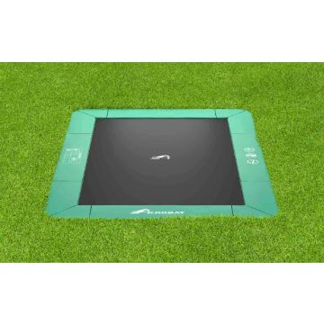 Flat to the ground Trampolin Rechteckig Akrobat Orbit 305x183 cm