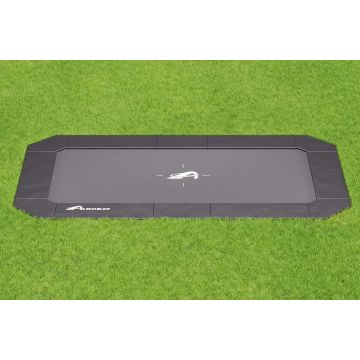 Flat to the ground Trampolin Rechteck Akrobat Primus Plus Black 520 x 305 cm