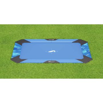 Flat to the ground Trampolin Rechteck Akrobat XCITYX 430x305 cm