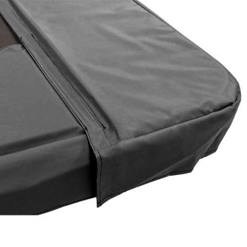 Rechteckige Trampoline Randabdeckung Magic Circle Pro Grau 315/318 x 225 cm