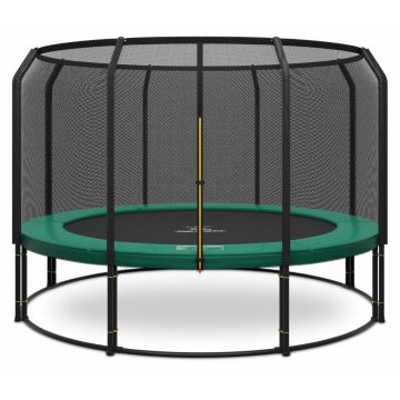 Magic Circle Pro Trampoline 410 cm Grün mit sicherheitsnetz