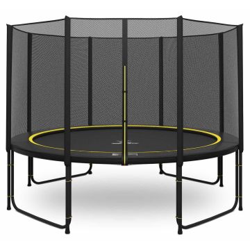 Magic Jump Black Trampoline 366 cm met veiligheidsnet