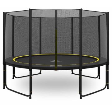 Magic Jump Black Trampoline 427 cm met veiligheidsnet