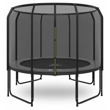 Magic Jump Fiber Grey trampoline 305 cm met veiligheidsnet