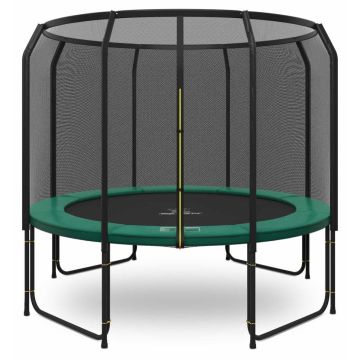 Magic Jump Fiber trampoline 305 cm Groen met veiligheidsnet