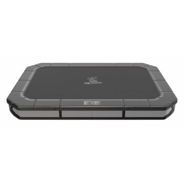 Rechteckige Bodentrampolin Magic Circle Pro Grau 430 x 305 cm
