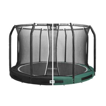 Salta Premium Ground Ingraaf Trampoline 396 met veiligheidsnet