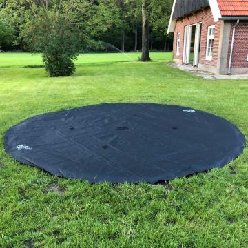 Trampoline Afdekhoes Flat To The Ground 427 cm Black