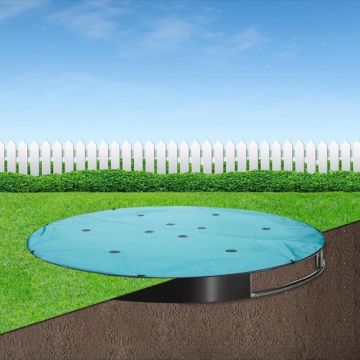 Trampoline Afdekhoes Flat To The Ground 305