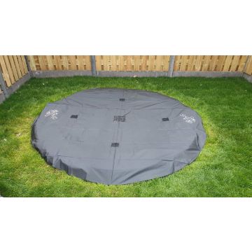 Trampolin Abdeckplane Flat To The Ground 244 cm Black