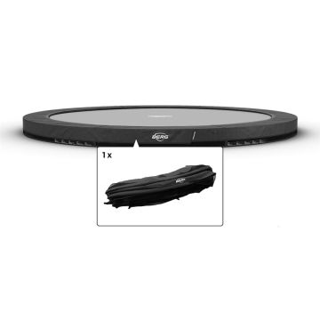 Trampolin Randabdeckung Berg Champion inground 427-430 cm Grau