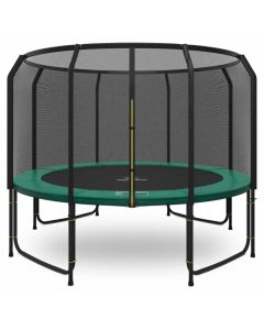 Magic Jump Fiber trampoline 366 cm Groen met veiligheidsnet