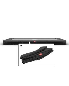 Rechteckige Trampoline Randabdeckung Berg Favorit Ultim Inground 330x220 cm Grau