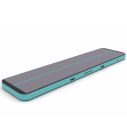 Airtrack 12spring 400x100x20 cm Plus Mintgroen/grijs