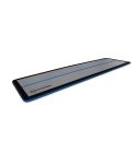 Airtrack 12spring 600x150x5 cm Slim Schwarz/Blau