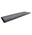 Airtrack 12spring 500x150x5 cm Slim Schwarz/Grau