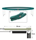 Trampoline Rand Favorit Berg 380 cm