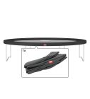 Trampolin Randabdeckung Berg Favorit 330 cm Grau