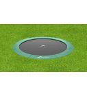 Flat to the ground Trampolin Akrobat Orbit 244 cm Grün