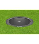 Flat to the ground Trampolin Akrobat Primus Anthrazit 300 cm