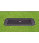 Flat to the ground Trampolin Rechteck Akrobat Primus Plus Schwarz/Schwarz 520 x 305 cm