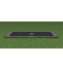 Flat to the ground Trampolin Rechteck Magic Circle Pro Grau 525x305 cm
