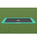 Flat to the ground Trampoline Rechthoekig Magic Circle Pro Groen 244x366 cm