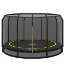 Bodentrampolin Magic Circle Pro Black 427 cm mit Sicherheitsnetz