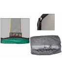 Ersatznetz Rechteck Trampolin Fiber 244x366 cm mit Schleuse(ohne Rahmen)