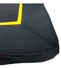 Rechteckige Trampoline Randabdeckung Magic Circle Pro Black 214 x 305 cm