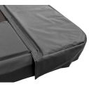 Rechteckige Trampoline Randabdeckung Magic Circle Pro Grau 380x255 cm