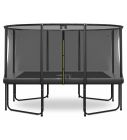 Magic Circle Pro Grau Fiber Rechteckige Trampolin 244 x 366 cm mit sicherheitsnetz