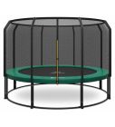 Magic Circle Pro Trampoline 410 cm Grün mit sicherheitsnetz